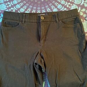 Chaps black jeans